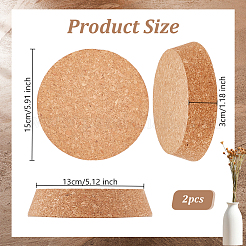 Cork Bottle Stoppers&nbsp;FIND-WH0139-390C