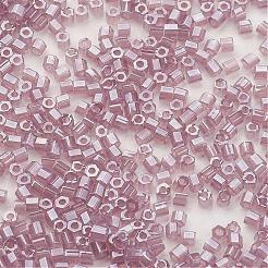 TOHO日本のシードビーズ  11/0  151)カット六角形  （セイロングレープミスト2x2個  0.6mm  穴：44000mm  約[1]個/ポンド&nbsp;SEED-K007-2mm-151