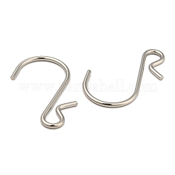 変色しない201ステンレススチールSフック留め具  ステンレス鋼色  45x25.5x2mm&nbsp;X-STAS-K261-01P
