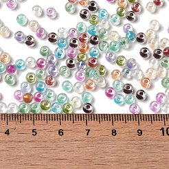 6/0 Transparent Inside Colours Glass Seed Beads&nbsp;SEED-P006-01A-07