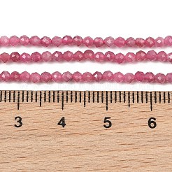 Natural Pink Tourmaline Beads Strands&nbsp;GG-CBA1497-A03-2mm