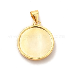 Eco-Friendly Rack Plating Brass Enamel Pendants&nbsp;KK-F851-06G