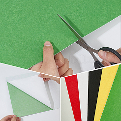 10Pcs 5 Colors Rectangle Self-adhesive Felt Fabric&nbsp;DIY-CY0002-28