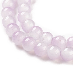 Baking Paint Glass Beads Strands&nbsp;DGLA-R053-01B