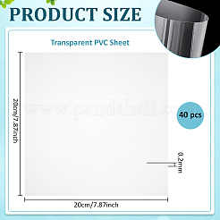 Transparent PVC Sheet&nbsp;FIND-WH0366-127B