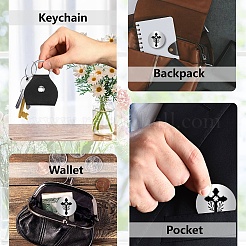 Pocket Hug Token Long Distance Relationship Keepsake Keychain Making Kit&nbsp;DIY-CN0002-67D