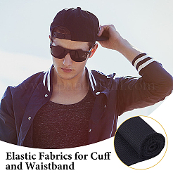 Polyester Elastic Fabrics&nbsp;DIY-WH0622-517C