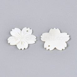 Natural Freshwater Shell Carved Pendants&nbsp;SHEL-N038-35