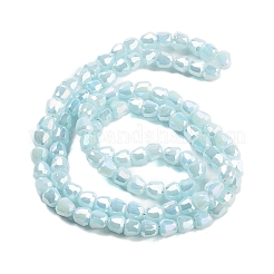Electroplate Glass Beads Strands&nbsp;EGLA-D030-P4mm-B07