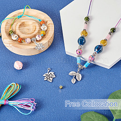 DIY Braided Bracelet Making Kit&nbsp;DIY-TA0003-91
