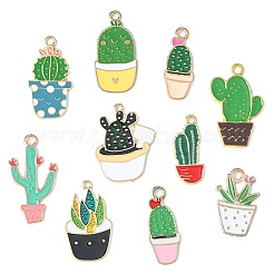 30Pcs 10 Styles Alloy Pendants&nbsp;ENAM-CJ0003-01