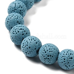 Natural Lava Rock Bead Strands&nbsp;G-L435-03-8mm-14