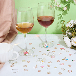 DIY Wine Glass Charm Making Kits&nbsp;DIY-PH0033-64