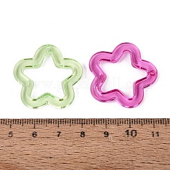Transparent Plastic Pendants&nbsp;KY-Q005-09