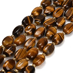 Natural Tiger Eye Beads Strands&nbsp;GG-CBA5B6F-D01-01