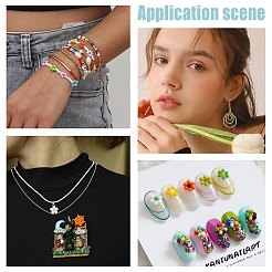 3500Pcs 10 Colors Glass Cylinder Beads&nbsp;SEED-NB0001-78