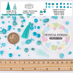 DIY Stone Bracelet Making Kit&nbsp;DIY-NB0009-30