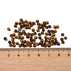 天然タイガーアイドーム/ハーフラウンドカボション  3x2mm&nbsp;G-G037-01C-05