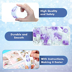 300G 4 Colors PE DIY Melty Beads Fuse Beads Refills&nbsp;DIY-CA0005-07
