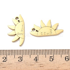 304 Stainless Steel Pendants&nbsp;STAS-C155-11G