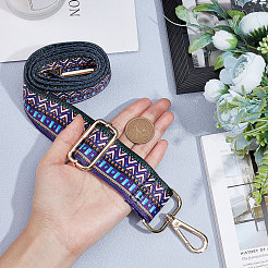 Polyester Adjustable Bag Strap&nbsp;FIND-WH0070-13B
