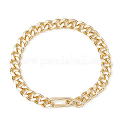 Brass Cuban Link Chain Bracelets for Women&nbsp;BJEW-JB13117