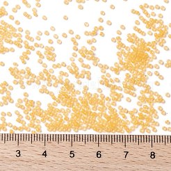 トーホー 15/0ラウンドビーズ  日本製シードビーズ  （148f）セイロンフロストピーチコブラー  1.5mm  穴：0.7mm  約3000PCS /ボトル  10 G /ボトル&nbsp;SEED-JPTR15-0148F