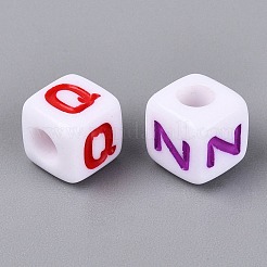 Opaque Acrylic Beads&nbsp;SACR-N020-04M-01