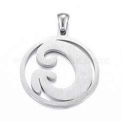 Non-Tarnish 304 Stainless Steel Pendants&nbsp;STAS-K162-049P