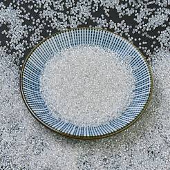 MIYUKIデリカビーズ  シリンダー  日本製シードビーズ  11/0  （db1671)パールライニングクリスタルab  1.3x1.6mm  穴：0.8mm  約2000個/10g&nbsp;X-SEED-J020-DB1671