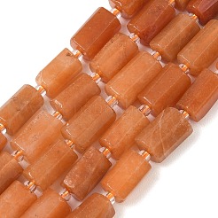 Natural Red Aventurine Beads Strands&nbsp;GG-CBA6A1F-A01-8X12MM