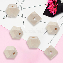 36Pcs Wood Beads&nbsp;WOOD-SP0001-51A