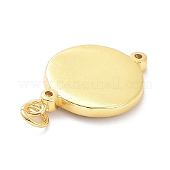 Brass Micro Pave Clear Cubic Zirconia Pendants&nbsp;ZIRC-L091-082G