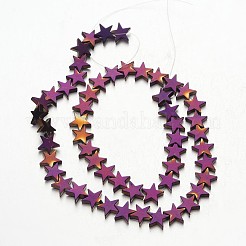 Electroplate Non-magnetic Synthetic Hematite Bead Strands&nbsp;G-F300-24D-04