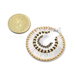 Handmade MIYUKI Seed Pendants&nbsp;PALLOY-MZ00106