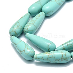 Synthetic Turquoise Beads Strands&nbsp;G-E576-38