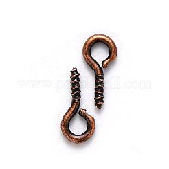 鉄ペグベイルペンダント  片穴パーツ用  赤銅鉱  10x5x1.2mm  穴：2.8mm&nbsp;IFIN-E563Y-R