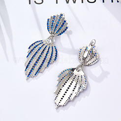 Teardrop 925 Sterling Silver Hoop Earrings&nbsp;ZY1921