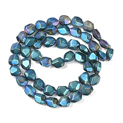 Electroplate Glass Beads Strands&nbsp;EGLA-C009-01A-FR06