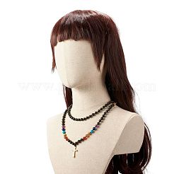 Cross Pendant Necklace&nbsp;NJEW-JN03701