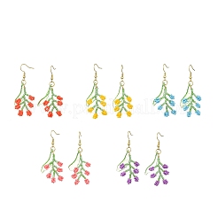 Glass & Acrylic Dangle Earrings&nbsp;EJEW-MZ00732