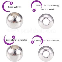 Brass Spacer Beads&nbsp;KK-PH0034-44