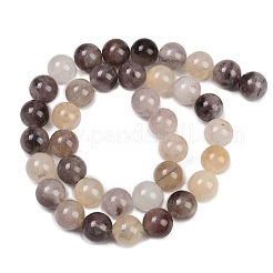 Natural Violet Strawberry Quartz Beads Strands&nbsp;G-P530-B02-04