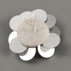 Flower Shape PVC Sequin/Paillette Beading Appliques&nbsp;DIY-WH0308-287G