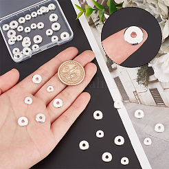 60Pcs 3 Style Brass Beads&nbsp;KK-BBC0003-56S