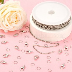 DIY Chains Bracelet Necklace Making Kit&nbsp;DIY-YW0005-82P