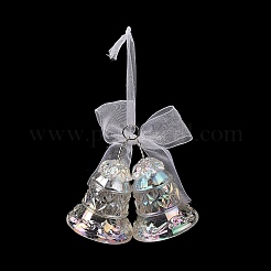 Christmas Transparent Acrylic Big Pendant Decorations&nbsp;HJEW-F017-02
