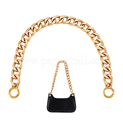 Aluminum Bag Curb Chains&nbsp;FIND-WH0139-485