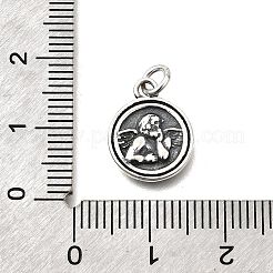 925 Sterling Silver Thinking Angel Charms&nbsp;STER-G046-05AS
