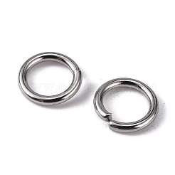 Tarnish Resistant 304 Stainless Steel Open Jump Rings&nbsp;STAS-E067-08-8mm